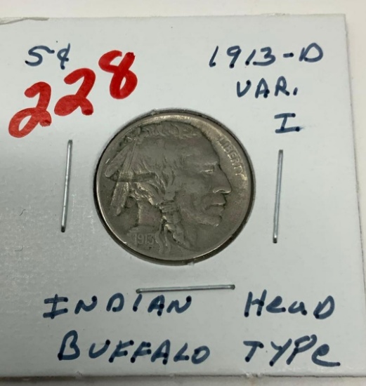 1913-D BUFFALO NICKEL