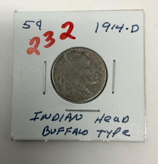 1914-D BUFFALO NICKEL