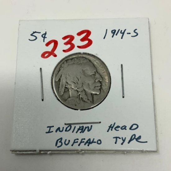 1914-S BUFFALO NICKEL