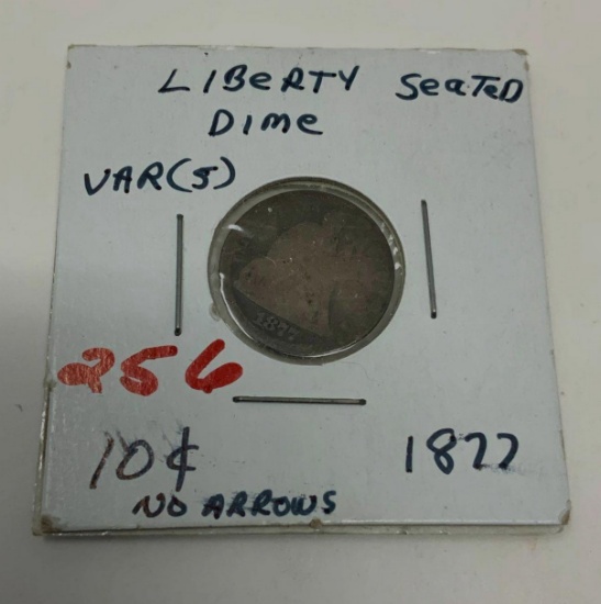 1877 LIBERTY SEATED DIME