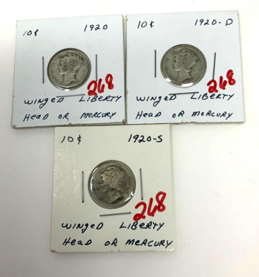 3 - MERCURY DIMES