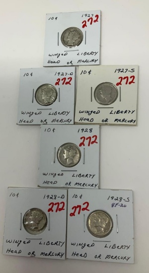 6 - MERCURY DIMES