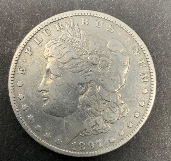 1897-O MORGAN SILVER DOLLAR