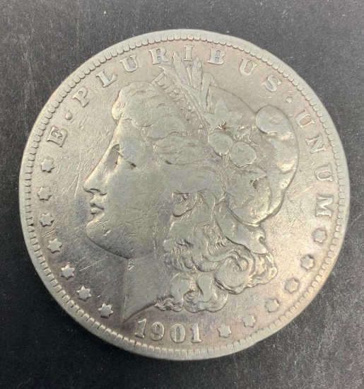 1901-S MORGAN SILVER DOLLAR