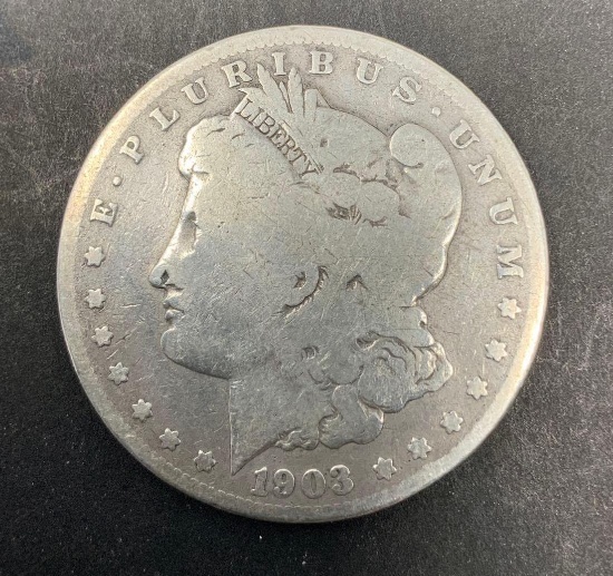 1903-S MORGAN SILVER DOLLAR