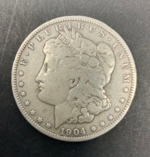 1904-O MORGAN SILVER DOLLAR