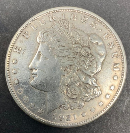 1921-S MORGAN SILVER DOLLAR