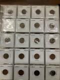 BINDER OF WHEAT AND LINCOLN CENTS - HEAVY