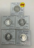 5 - 2002S SILVER STATE QUARTERS