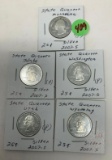 5 - 2007S SILVER STATE QUARTERS