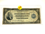 1 - $2 FEDERAL RESERVE BANK NOTE