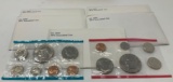 5 - 1973 US MINT UNCIRCULATED COIN SETS
