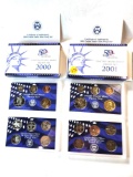 2000 and 2001 UNITED STATES MINT PROOF SET
