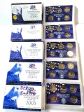 5 - UNITED STATES 50 STATE QUARTERS PROOF SETS