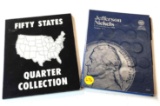 50 STATE QUARTER COLLECTION AND MISC JEFF NICKELS