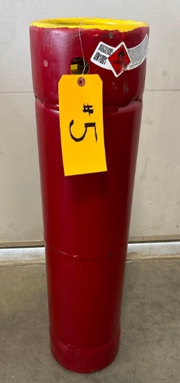 ACETYLENE GAS BOTTLE - FULL