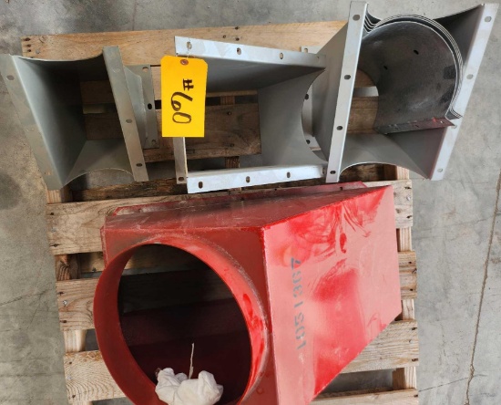 DISCHARGE SPOUTS