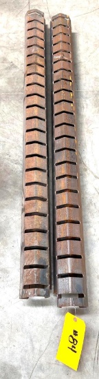 4 SCHLAGEL DUMP PIT BAR HOLDERS - 50 IN