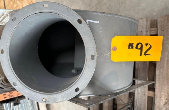 NOLIN 10 IN ADJ SPOUT END 7 GA PRIMED