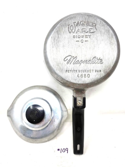 Wagner Ware Magnalite Petite Gourmet Pan W/Lid