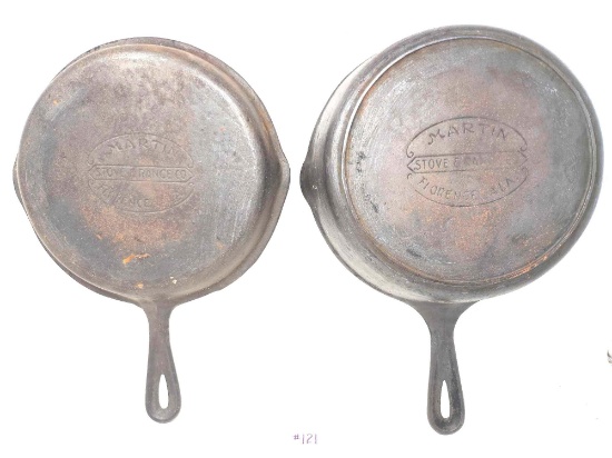 No.8 Martin Stove And Range Co. Double Skillet