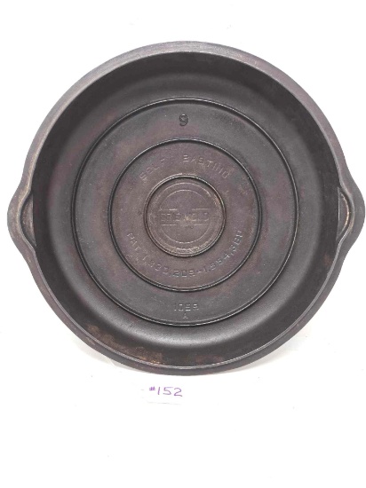 Griswold No.9 Self Basting Skillet Lid-Cover