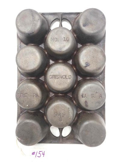 Griswold No.10 Pop-Over Pan