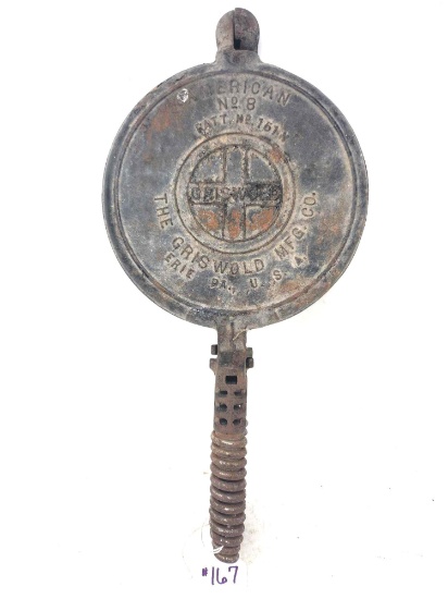 Griswold American No.8 Waffle Iron