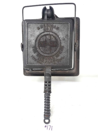 Griswold American No.11 Square Waffle Iron