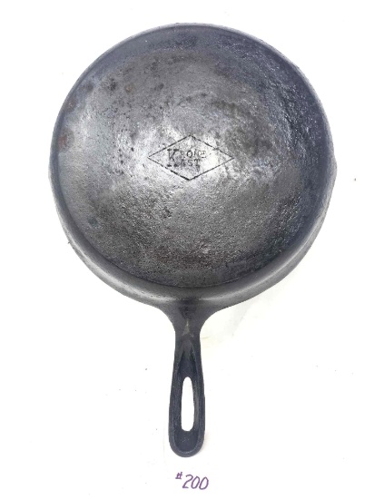 Krone Kast 10" Cast Iron Skillet