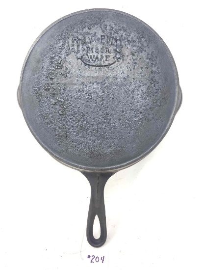 No.7 Favorite Piquaware Cast Iron Skillet