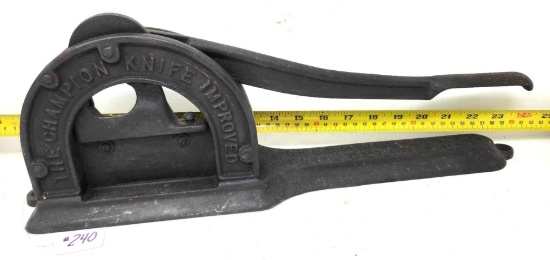 Enterprise Mfg. Co Tobacco Cutter