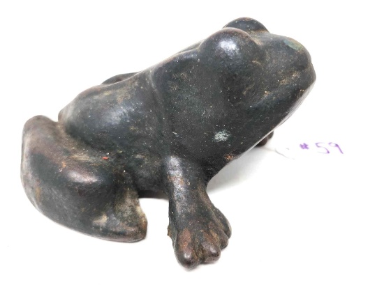 Bullfrog Cast Iron Doorstop