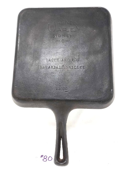 Wagner Ware Bacon And Egg Breakfast Skillet
