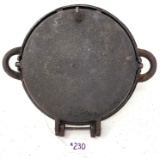 Unknown Waffle Iron W/Base 