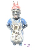 Aunt Jemima Cast Iron Still Bank