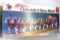 Vintage Budweiser Clydesdale 8 Horse Hitch Model