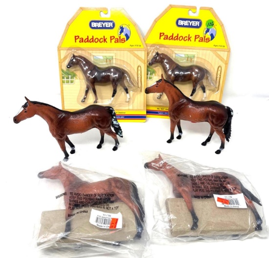 6 - Breyer Paddock Pals and PVC Horses
