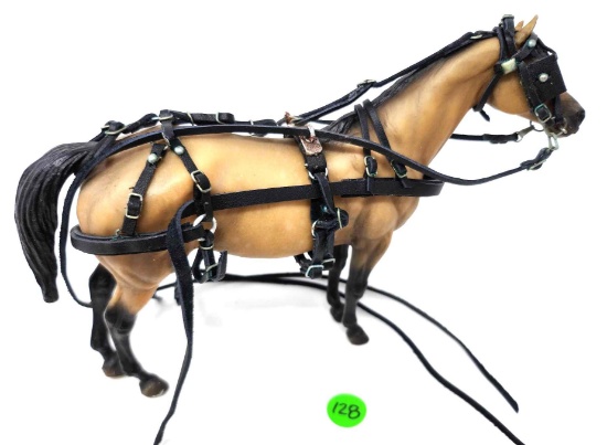 Large Breyers Horse W/Harness