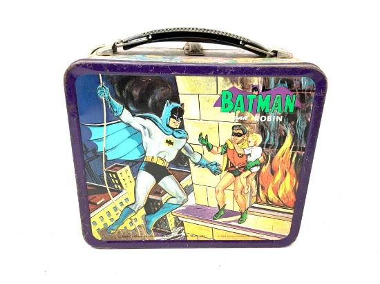 Vintage Aladdin Batman and Robin Lunch Box