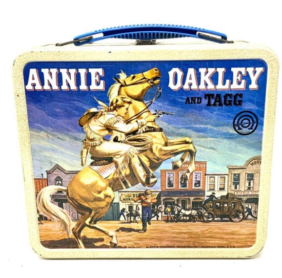 Vintage Aladdin Annie Oakley and Tagg Lunch Box
