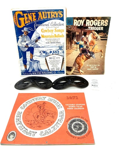 Antique Gene Autry and Roy Roger?s Items