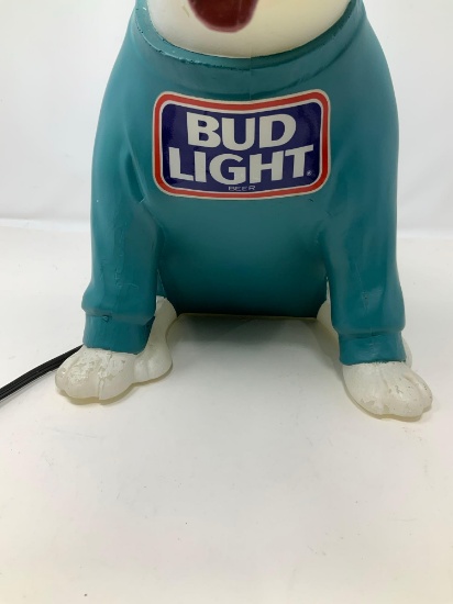 Vintage Spuds McKenzie Bud Light Indoor Electric Sign