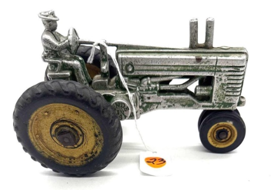 Eska John Deere A tractor w/driver