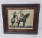 Lighting Jim And Deputy Whitey Larsen Wood Framed