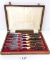 6 - Woodward & Lothrop Steak Knives w/Box