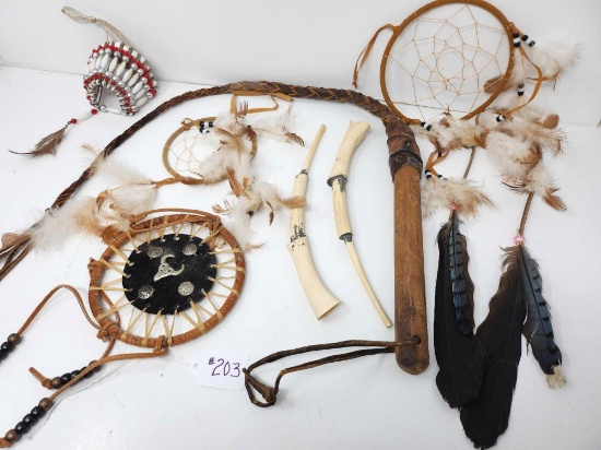 Dream Catcher, Bull Whip, Misc Whatnots
