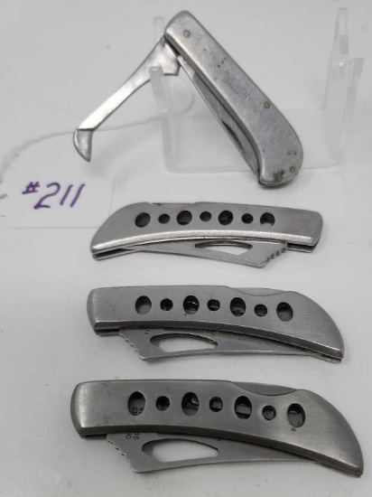 4 Pocket Knives