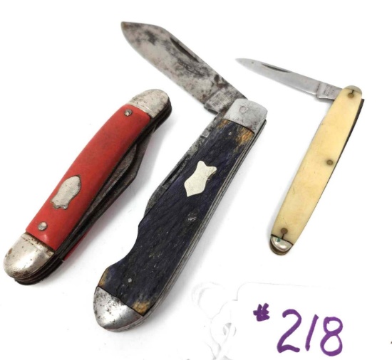 3 Pocket Knives