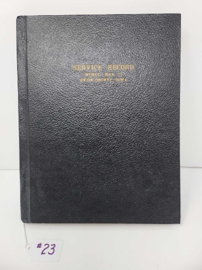 Service Record World War ll Union County, Iowa